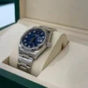 Rolex Datejust 36 quadrante Blu in diamanti del 2021 full set excellent condition con documenti