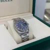 Rolex Datejust 36 quadrante Blu in diamanti del 2021 full set excellent condition con documenti