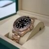 Rolex GMT-Master II rose gold del 2024 Italia full set excellent condition con documenti scatola