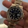Rolex GMT-Master II rose gold del 2024 Italia full set excellent condition con documenti scatola