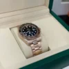 Rolex GMT-Master II rose gold del 2024 Italia full set excellent condition con documenti scatola