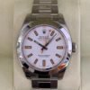 IMG_4251 Rolex Milgauss quadrante bianco NUOVO del 2009 Italia full stickers full pellicole full set