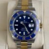 IMG_4272 Rolex Submariner Date blu del 2023 Italia acciaio oro full set excellent condition con documenti