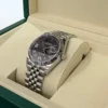 Rolex Datejust 36 NUOVO Jubilee 2026 quadrante Dark grey con diamanti ore 6 e 9 full set