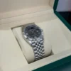 Rolex Datejust 36 NUOVO Jubilee 2026 quadrante Dark grey con diamanti ore 6 e 9 full set