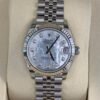 IMG_6115 Rolex Datejust 36 NUOVO Jubilee 2026 quadrante Dark grey con diamanti ore 6 e 9 full set (Copia)