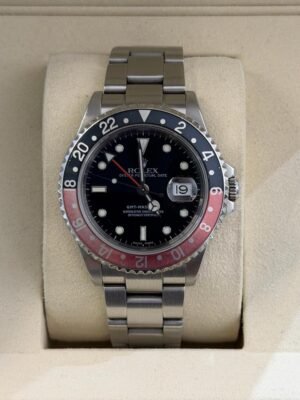 IMG_6119 Rolex GMT-Master II coke rosso nera del 2002 Italia full set top condition con documenti scatola