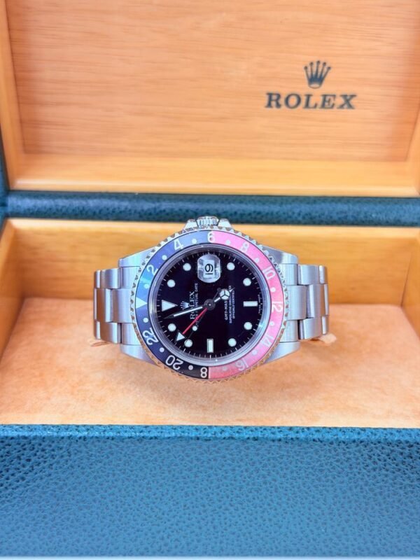 IMG_6120 Rolex GMT-Master II coke rosso nera del 2002 Italia full set top condition con documenti scatola