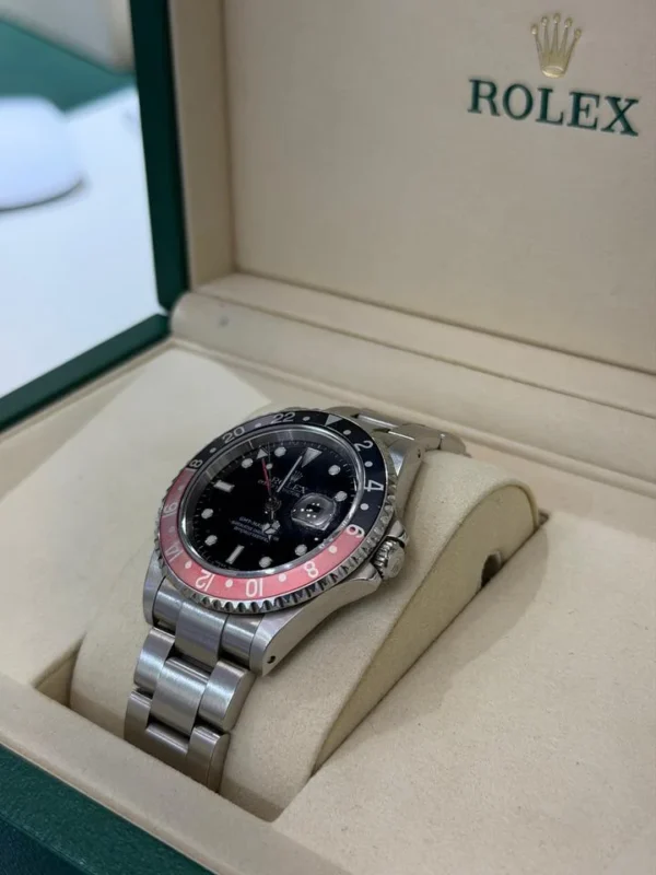 IMG_6122 Rolex GMT-Master II coke rosso nera del 2002 Italia full set top condition con documenti scatola