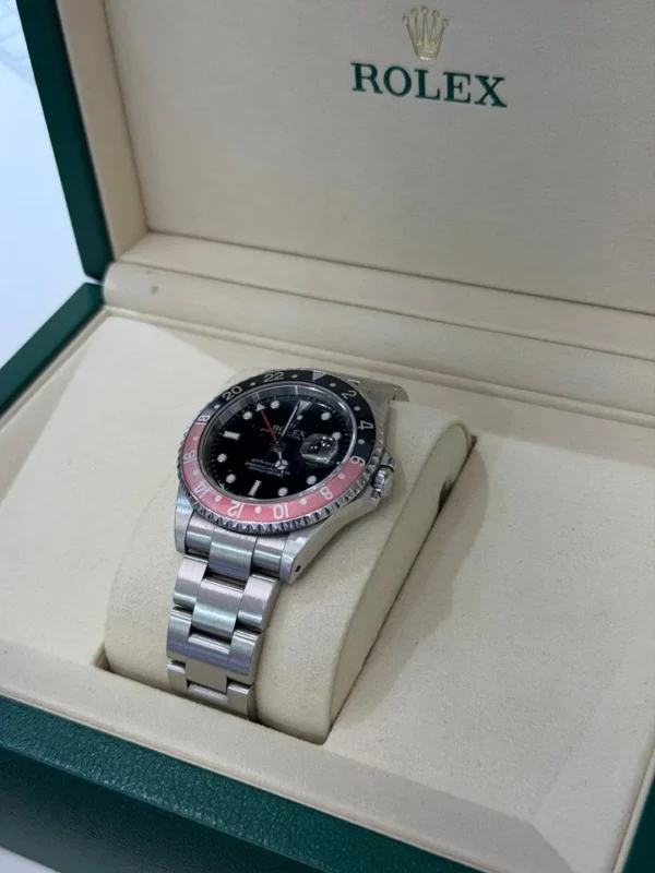 IMG_6123 Rolex GMT-Master II coke rosso nera del 2002 Italia full set top condition con documenti scatola