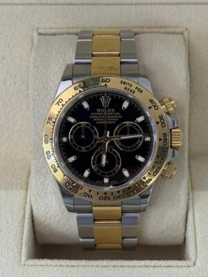 IMG_6134 Rolex Daytona Cosmograph acciaio oro del 2020 full set excellent condition con documenti scatola