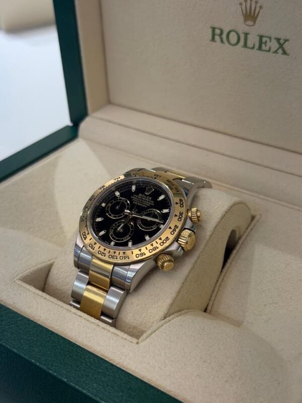 IMG_6136 Rolex Daytona Cosmograph acciaio oro del 2020 full set excellent condition con documenti scatola