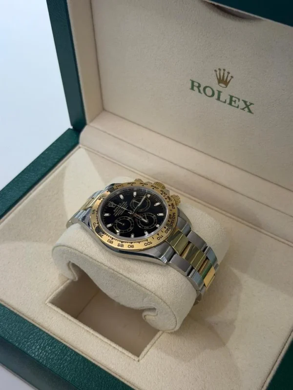 IMG_6138 Rolex Daytona Cosmograph acciaio oro del 2020 full set excellent condition con documenti scatola