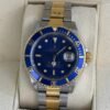 IMG_6140 Rolex Submariner Date blu del 1989 acciaio oro full set top condition con documenti e scatola