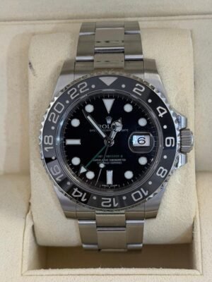 IMG_6152 Rolex GMT-Master II ceramica nero del 2013 excellent condition full set con documenti e scatola
