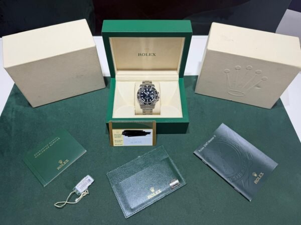 IMG_6153 Rolex GMT-Master II ceramica nero del 2013 excellent condition full set con documenti e scatola