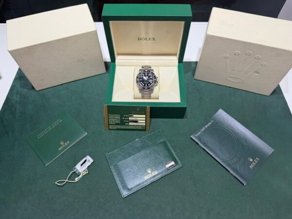 IMG_6154 Rolex GMT-Master II ceramica nero del 2013 excellent condition full set con documenti e scatola