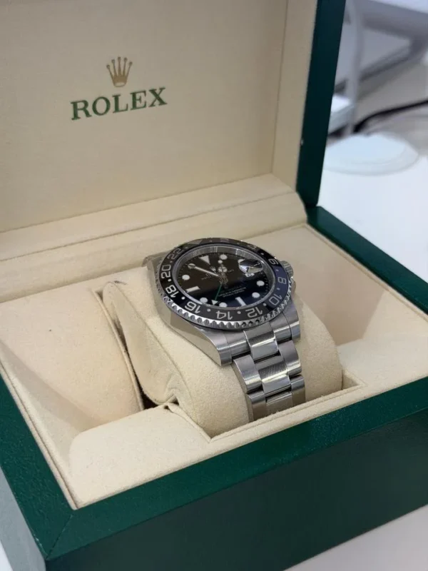 IMG_6155 Rolex GMT-Master II ceramica nero del 2013 excellent condition full set con documenti e scatola