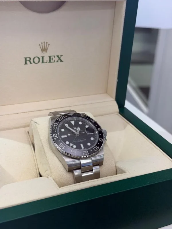 IMG_6156 Rolex GMT-Master II ceramica nero del 2013 excellent condition full set con documenti e scatola