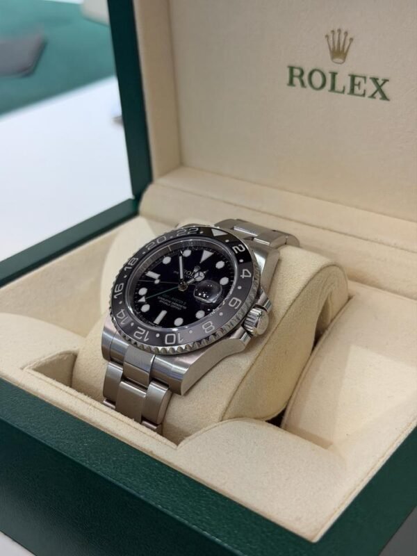 IMG_6157 Rolex GMT-Master II ceramica nero del 2013 excellent condition full set con documenti e scatola