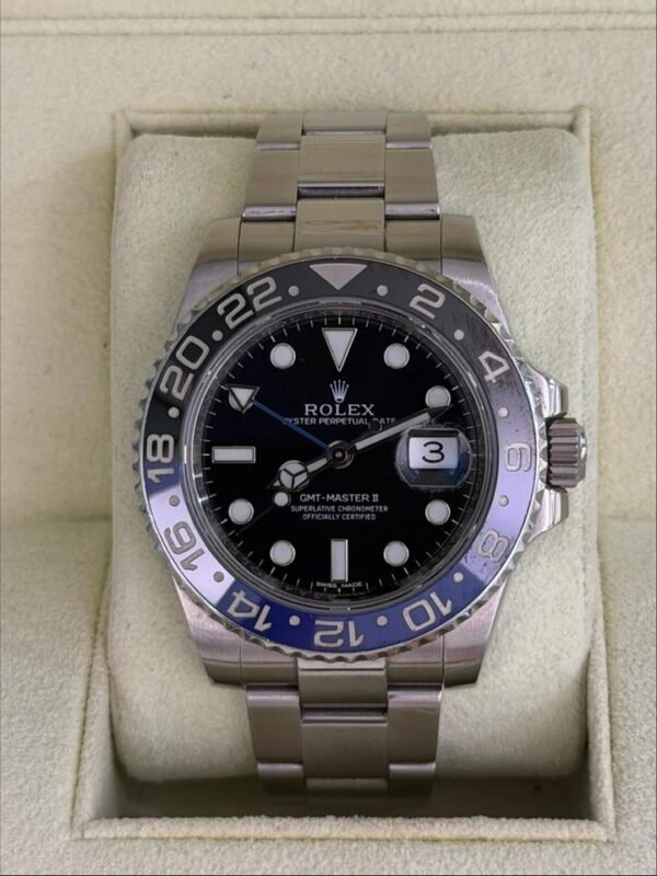 IMG_6165 Rolex GMT-Master II Batman del 2013 con card full set top condition con documenti