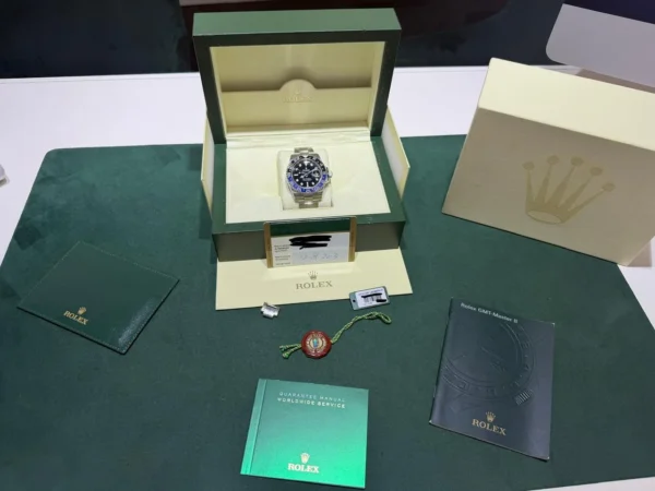 IMG_6166 Rolex GMT-Master II Batman del 2013 con card full set top condition con documenti