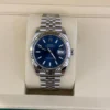 IMG_6174 Rolex Datejust 41 41mm Blu index NUOVO 2026 Italia jubilee full set con documenti e scatola