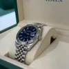 IMG_6175 Rolex Datejust 41 41mm Blu index NUOVO 2026 Italia jubilee full set con documenti e scatola