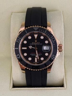IMG_6178 Rolex Yacht-Master 40 rose gold del 2017 Italia full set top condition con documenti e scatola