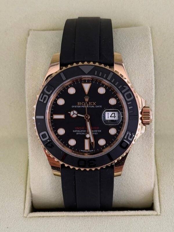 IMG_6178 Rolex Yacht-Master 40 rose gold del 2017 Italia full set top condition con documenti e scatola