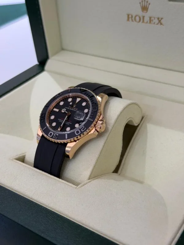 IMG_6180 Rolex Yacht-Master 40 rose gold del 2017 Italia full set top condition con documenti e scatola