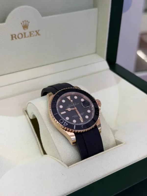 IMG_6181 Rolex Yacht-Master 40 rose gold del 2017 Italia full set top condition con documenti e scatola