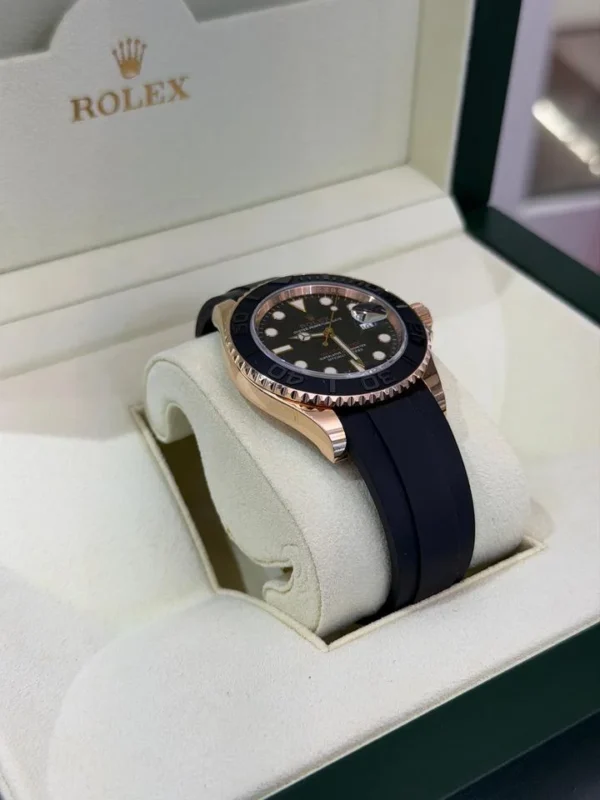 IMG_6182 Rolex Yacht-Master 40 rose gold del 2017 Italia full set top condition con documenti e scatola