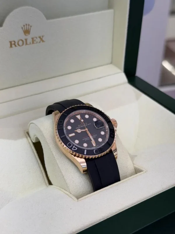 IMG_6183 Rolex Yacht-Master 40 rose gold del 2017 Italia full set top condition con documenti e scatola
