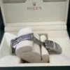 IMG_6190 Rolex Air King 34mm quadrante bianco del 2005 top condition con scatola rolex e documento nostro