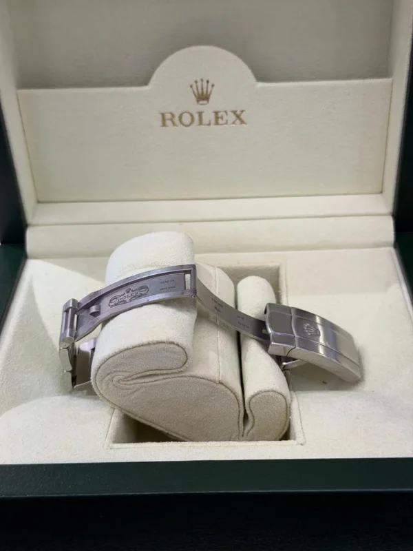 IMG_6190 Rolex Air King 34mm quadrante bianco del 2005 top condition con scatola rolex e documento nostro