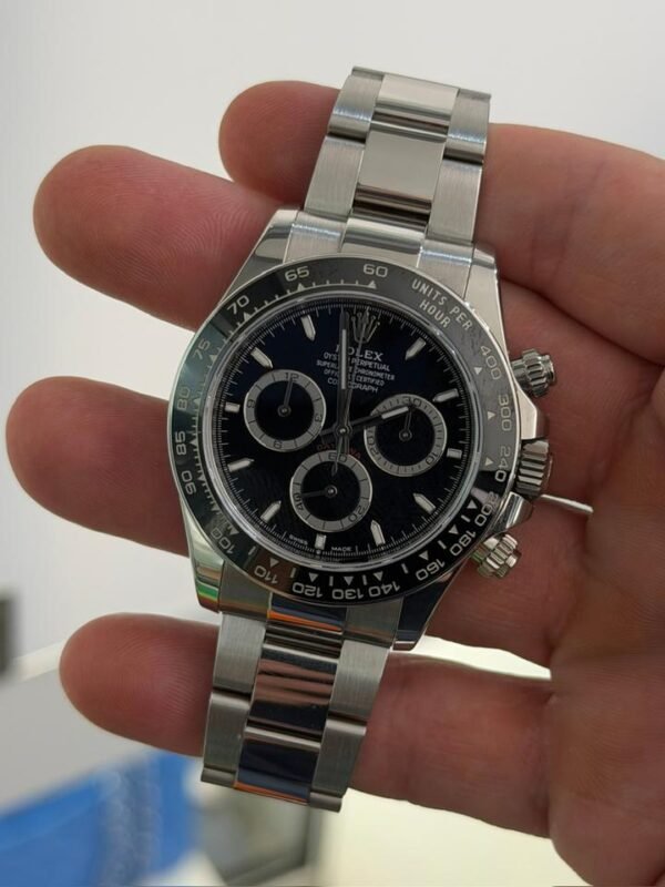 Rolex Daytona New model ceramica NUOVO del 2025 quadrante nero full set documenti e scatola