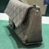 WhatsApp Image 2026-07-01 at 17.18.28 (2) Chanel Classic Flap Mini rectangular 20 – Caviar Metallizzato Grigio Scuro – Hardware Ruthenium del 2017