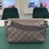 WhatsApp Image 2026-07-01 at 17.18.28 (3) Chanel Classic Flap Mini rectangular 20 – Caviar Metallizzato Grigio Scuro – Hardware Ruthenium del 2017