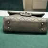 WhatsApp Image 2026-07-01 at 17.18.29 Chanel Classic Flap Mini rectangular 20 – Caviar Metallizzato Grigio Scuro – Hardware Ruthenium del 2017