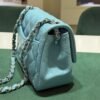 Chanel Classic Flap Mini 17 – Lambskin Bleu Clair carta da zucchero – Hardware Argento