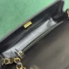 Modello: Chanel Classic Flap Mini Rectangular nera del 2024 hardware