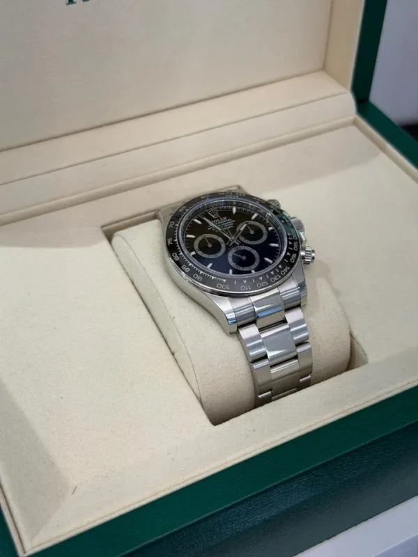 Rolex Daytona New model ceramica NUOVO del 2025 quadrante nero full set documenti e scatola