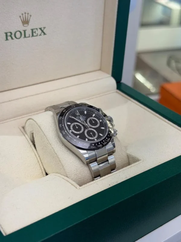 IMG_0007 Rolex Daytona ceramica nero del 2018 full set excellent condition con documenti e scatola Rolex