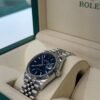 Rolex Datejust 36 mm Blu del 2021 full set top condition con documenti e scatola Rolex