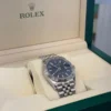 Rolex Datejust 36 mm Blu del 2021 full set top condition con documenti e scatola Rolex