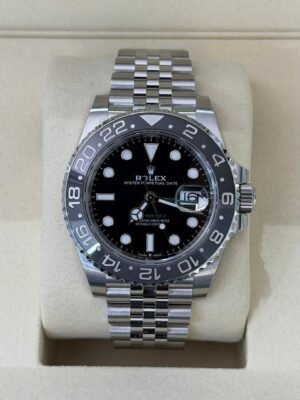 Rolex GMT-Master II NUOVO 2026 Jubilee Bruce Wayne Italia full set con documenti e scatola