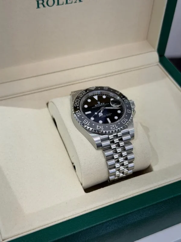 Rolex GMT-Master II NUOVO 2026 Jubilee Bruce Wayne Italia full set con documenti e scatola
