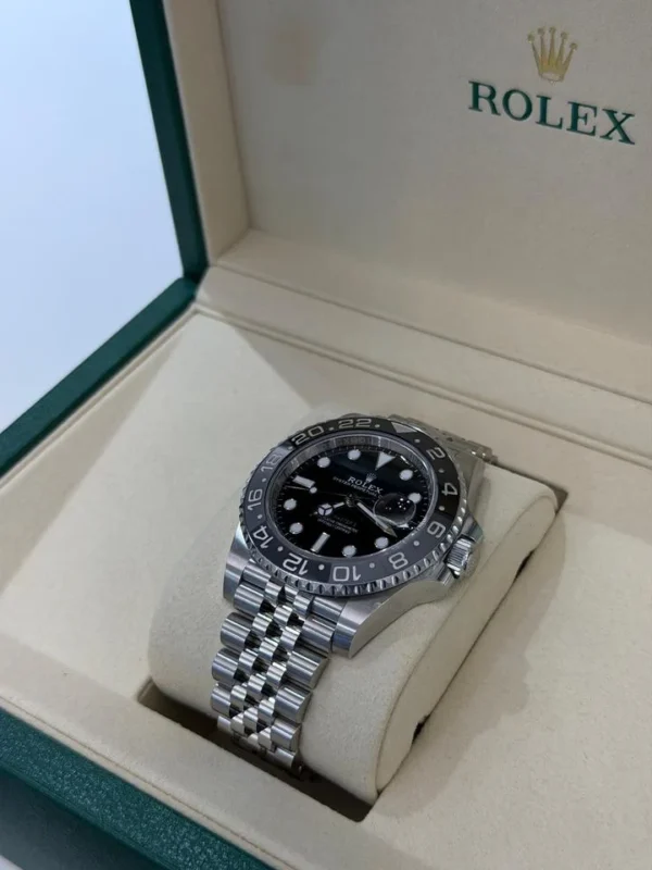 Rolex GMT-Master II NUOVO 2026 Jubilee Bruce Wayne Italia full set con documenti e scatola