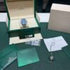 IMG_1015 Rolex Datejust 36 del 2024 quadrante blu in diamanti jubilee top condition full set